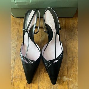 Women’s Gianni Bini Sandra slingback kitten heels